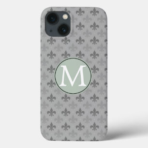Cinza Fleur de lis