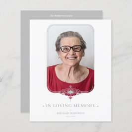 Cinza Funeral Orçamento Foto do Efeito Lace Orname