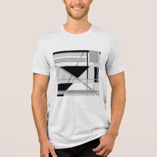 Cinza Geométrico Leve e Meia-Abstrato