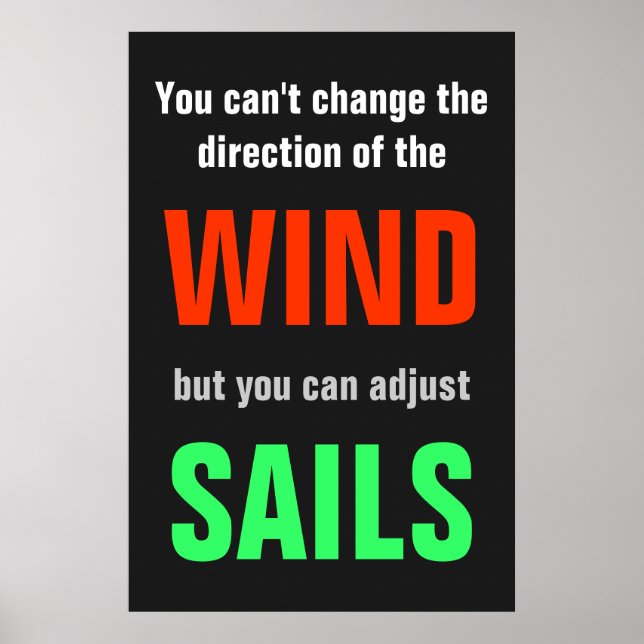 Cinza Impressão de Sucesso de Cotação Verde Vermel (Frente)