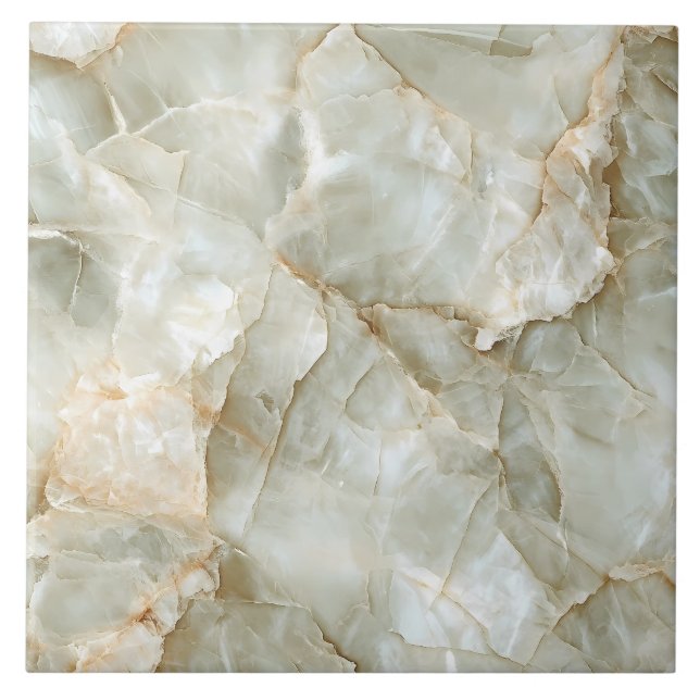 Cinza Luxuosa Castanha Gemstone Moderno Elegante (Frente)