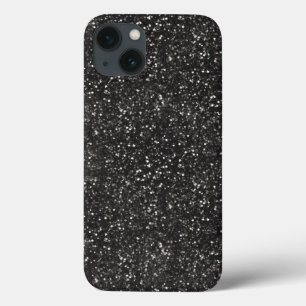 Cinza Na moda de Prata Escura Brilhante Preto