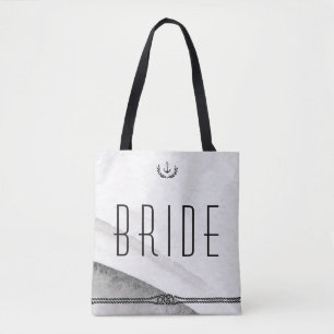 Cinza Náutica De Casamento E Bolsas Branca