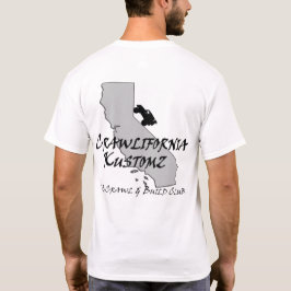 Cinza novo da camisa de Crawlifornia Kustomz