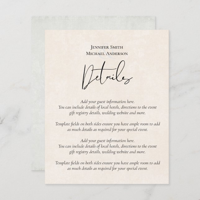 CINZA Pêssego do ORÇAMENTO Aquarela (Frente/Verso)