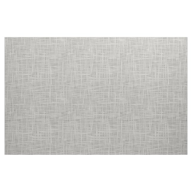 Cinza Quente Jute Linen Olhar Tecido Padrão (Fat Quarter)