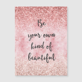 Cinza Rosa Girly Glitzy Glam Glitzy Belo