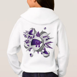 cinza roxa, esferas e estrelas