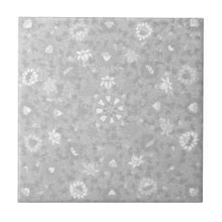 Cinza Sutil Floral Vintage Chinês Flor