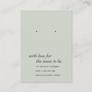 CINZA VERDE MÃE PARA SER PRESENTE COM CARTÃO DE EX