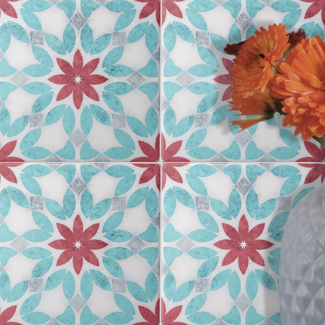 Cinza Vermelho Azul Simétrico, Vermelho, com Textu (Criador carregado)