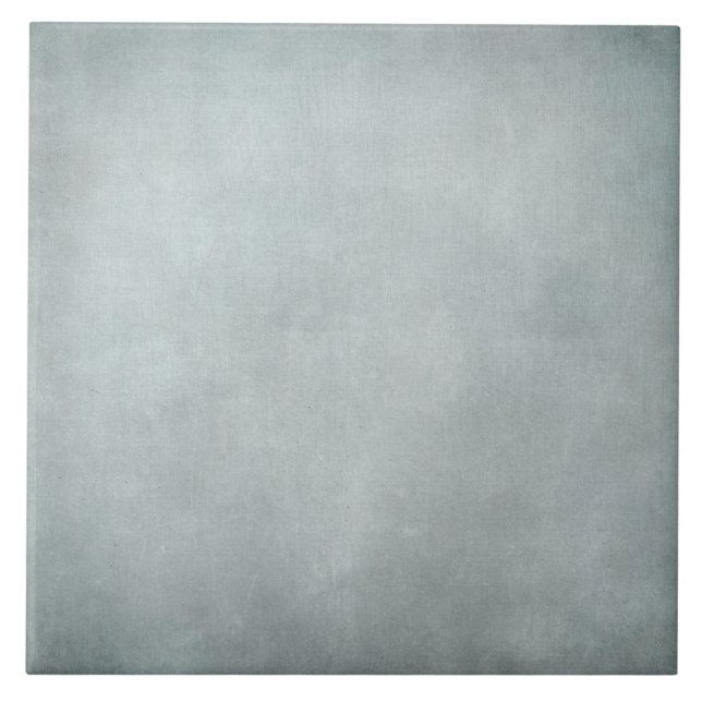 Cinza Vintage Faux Azulejo Cerâmica (Frente)