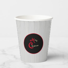 Cinza White Pinstripe Red e Black