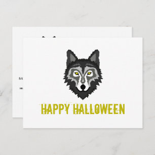 Cinza Wolf, Cartão-postal do Convite para Festas d