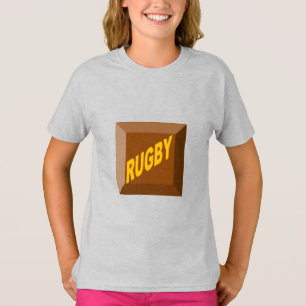 Cinzas de camisetas masculinas CHOCOLAT RUGBY