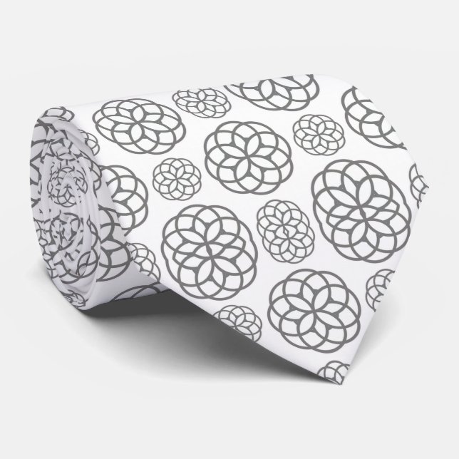 Cinzas de Gravatas de Designer de Homens (Rolled)