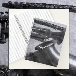 Cinzas de prata de instrumentos musicais