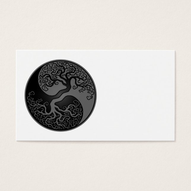 Cinzas e Árvore Negra da Vida Yin Yang (Frente)