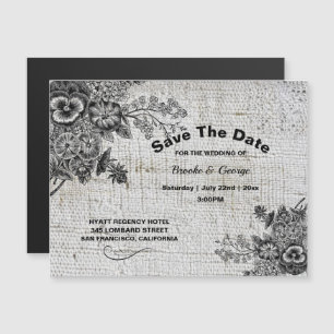 Cinzas Magnéticas/Flores Artísticas Negras Salvar 