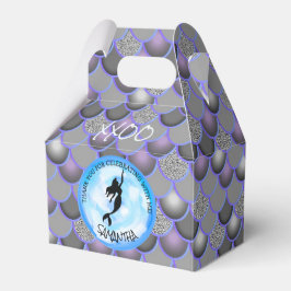 Cinzas Negras do Mermaid Sea Escala Obrigado Caixa