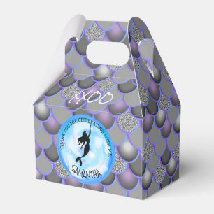 Cinzas Negras do Mermaid Sea Escala Obrigado Caixa