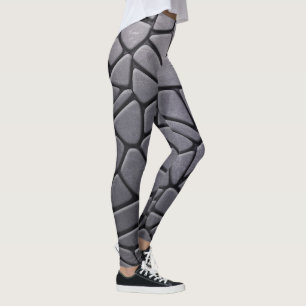 Cinzas Pedras Leggings