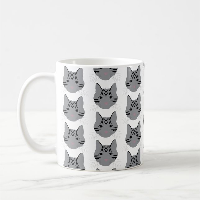 Cinzas por gatos na caneca (Esquerda)