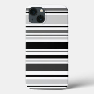 Cinzas Variadas, Black, White Stripes