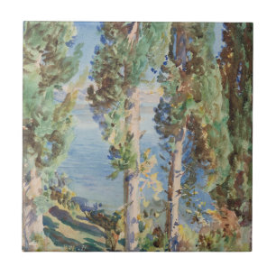 Ciprestes de Corfu de John Singer Sargent