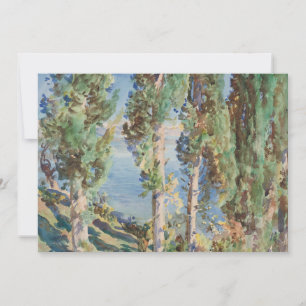 Ciprestes de Corfu por John Singer Sargent