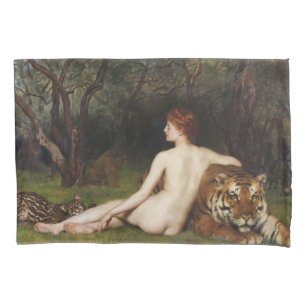Circe (Deusa Com Tigre Selvagem) (por John Collier