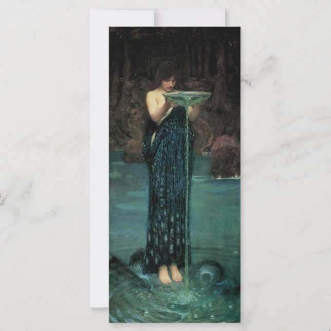 Circe Invidiosa por John William Waterhouse (Frente)