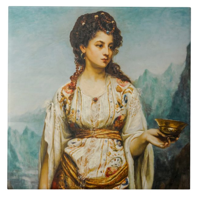 Circe por Jean Jules Bardin (1875) (Frente)