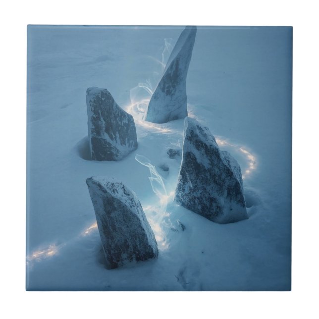 Circle of Light in the Snow (Frente)