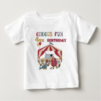 Circo 4º Aniversário Camisetas e presentes