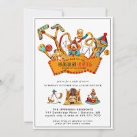 Circo Assustador | Festa de Circo Vintage Assombra