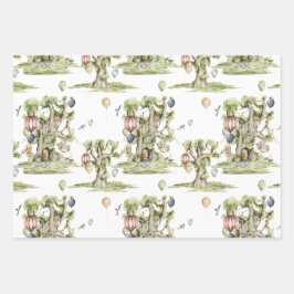 Circo | Chá de fraldas florestal