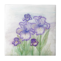 Circo do outono e íris do art deco