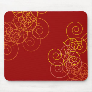 Circular pattern Mousepad