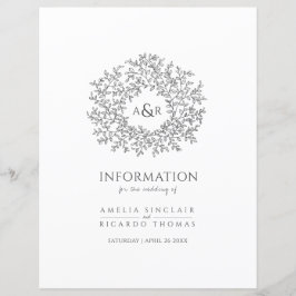 Círculo cinza escuro deixa informações do convidad