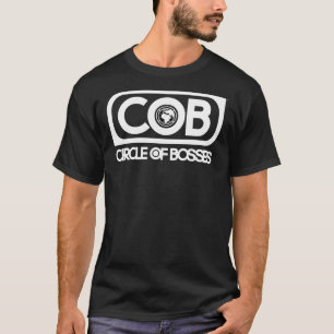 Círculo de Camiseta Clássica de Bósseos