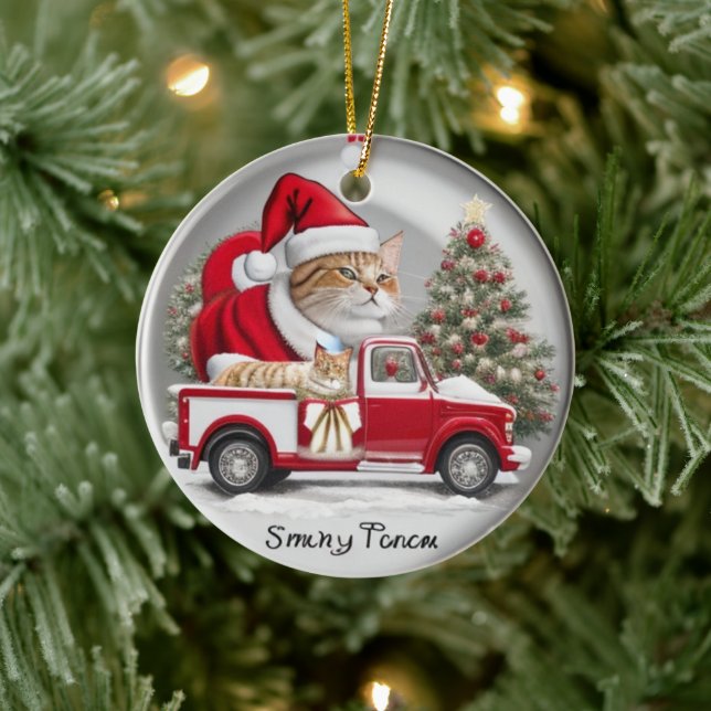 Círculo de enfeites de natal (Árvore)