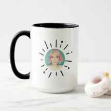 CÍRCULO DE ESTRELAS | Caneca de Foto Personalizada