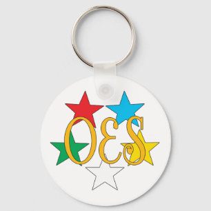 Círculo de OES do chaveiro das estrelas