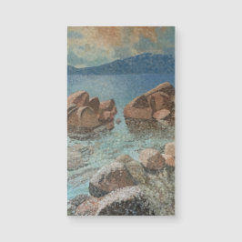 Círculo de Pedras no Lago Tahoe Impressionismo