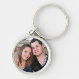 Círculo do chaveiro do amor