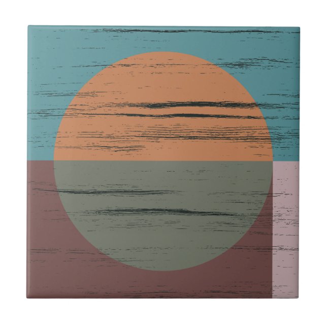 Círculo Laranja E Verde (Frente)