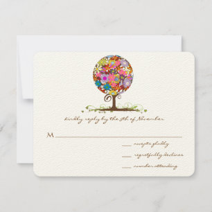 Círculo Mágico de Florestas de Amor Convites de Ca