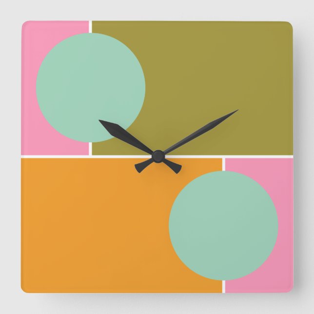 Círculo Quadrado - Relógio de Alegria! (Frente)