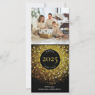 Círculo Shimmering Acende Saudação Fotográfica de 